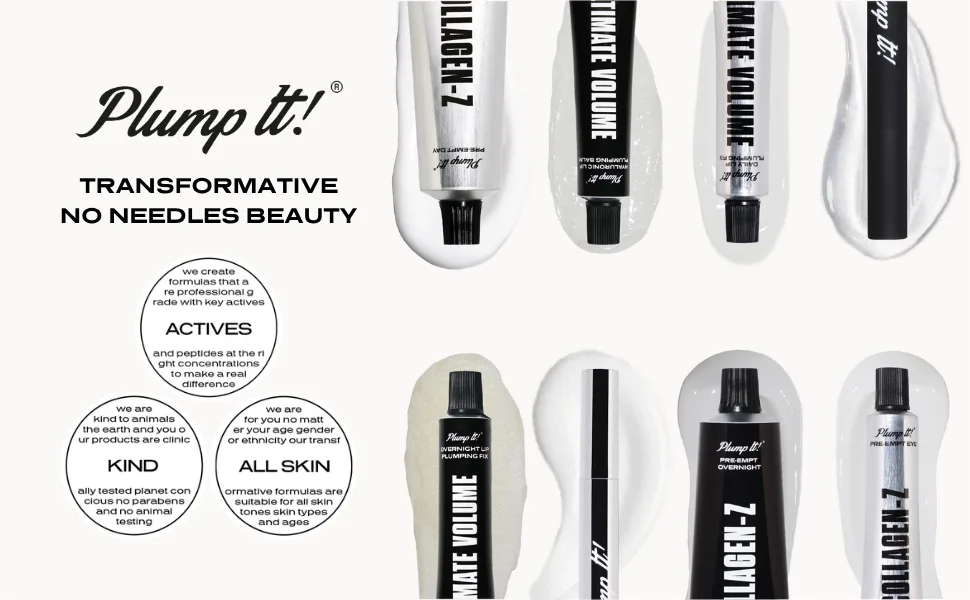 Plump It! | Hyaluronic Lip Balm | Intense Hydration Formula | UV filter - Plump It! Amazon Header