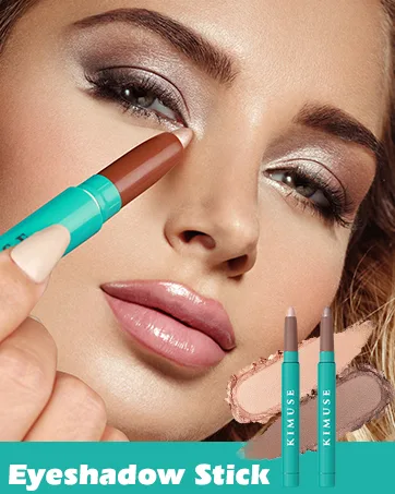 KIMUSE Soft Liquid Contour Stick Glow Liquid Cream Bronzer Weightless Long-Wearing Smudge Proof Natural-Looking Blendable Bronzer Makeup Terracotta - eyeshadow stick