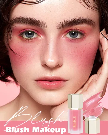 KIMUSE Soft Liquid Contour Stick Glow Liquid Cream Bronzer Weightless Long-Wearing Smudge Proof Natural-Looking Blendable Bronzer Makeup Terracotta - liquid blush