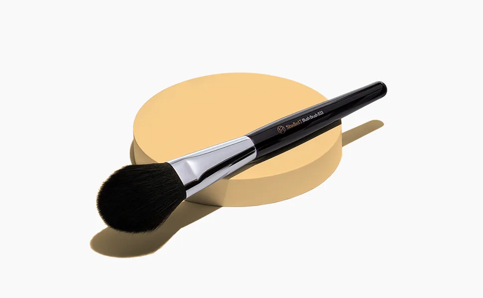 Blush Brush for Makeup | Professional Makeup Brush with Premium Synthetic Bristles | Flawless Korean Makeup Brushes | Blusher Brush Designed by Artists. - studio17 brush blusher foundation eyemakeup eye set brush eyeshadow makeup korean makeup kbeauty