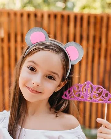 1pc Cleaner Makeup Brush Scrubber Brush Cleaning Pad Brush Cleaning Plate Size 1 Pink - animal headband