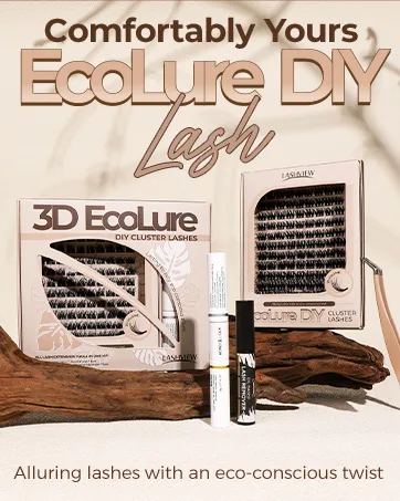 LASHVIEW Cluster Lashes Wispy Cluster Eyelash Extensions 3D DIY Lash Clusters 10-16mm Multilayered Eyelash Clusters Reusable Fluffy Individual Lashes Cluster(ML 11) - 3D FLUFFY CLUSTER LASHES