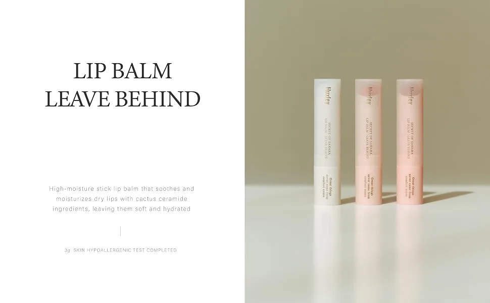 Huxley LIP BALM LEAVE BEHIND (2. TANGERINE PEEL) - product information 16