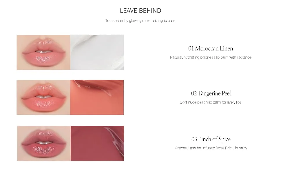 Huxley LIP BALM LEAVE BEHIND (2. TANGERINE PEEL) - product information 19
