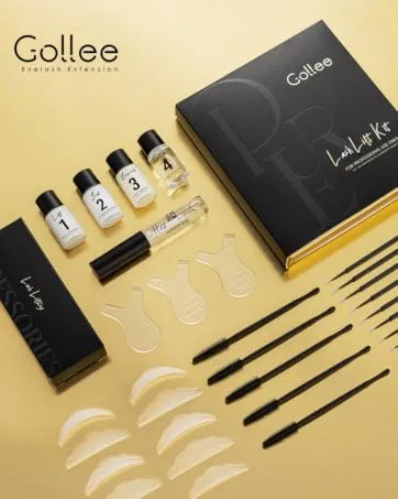 Eyelash Growth Serum with Enhancing Peptides for Longer Fuller Thicker Lashes - Cruelty-Free 6ml - lift kit