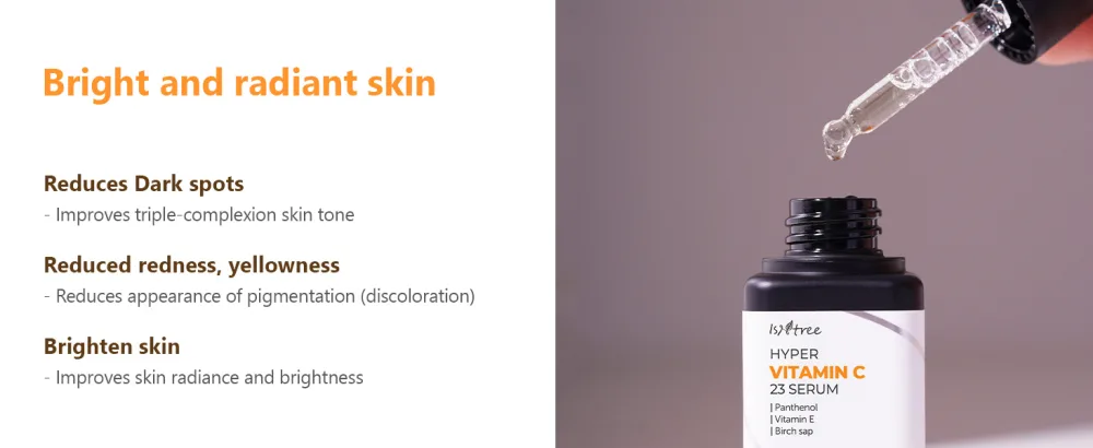 ISNTREE Hyper Vitamin C 23 Serum 20ml | Vitamin E | Panthenol | Even Skin Tone - hyper_vitaminc_23_serum_pc_02
