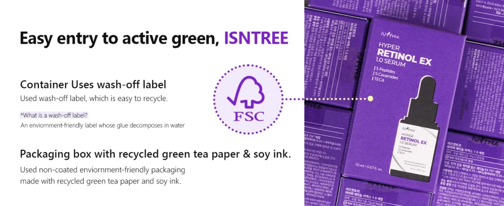 ISNTREE Hyper Retinol EX 1.0 Serum 20ml | 5 Peptides | 5 Cermaides | Helps Reduce Fine Lines - hyper_retinol_ex_serum_pc_06