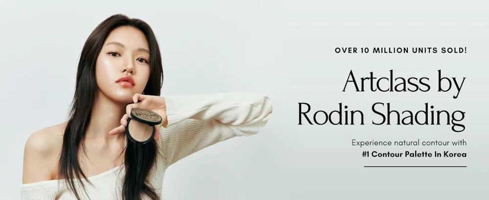  Too Cool for School ArtClass by Rodin Shading | Korean #1 Contour Palette | Slim Face Makeup | #1.5 Neutral - Main