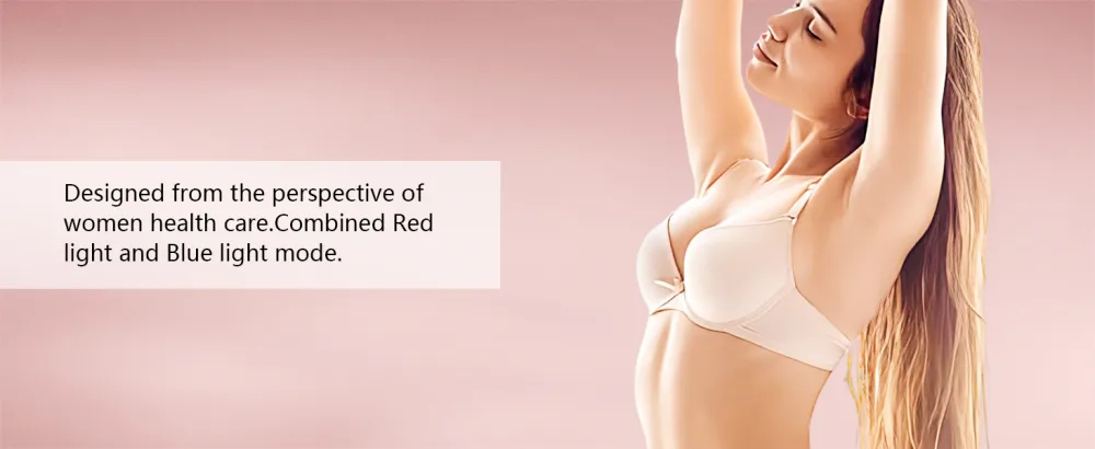 KTS Red & Blue Led Light Therapy Device Vaginal Care Women Gynecological for Rejuvenation Diminish Inflammation Home Use - product information 14