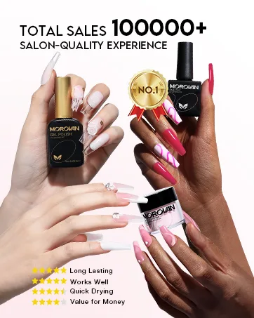 Morovan Acrylic Nail Kit with Everything: Starter Nail Kit Set Professional Acrylic with Everything for Beginners Acrylic Nail Set Full Acrylic Nail Supplies for Beginners with Everything A - acrylic nail set