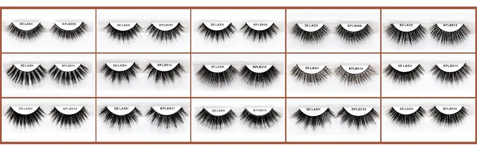 BlackPink LashBomb Handmade Silk False Eyelashes 5D Lash Multi Dimensional Lightweight Eye Lashes (BPLB006) - BlackPink LashBomb Handmade Silk False Eyelashes 5D Lash Multi Dimensional Lightweight Eye Lashes