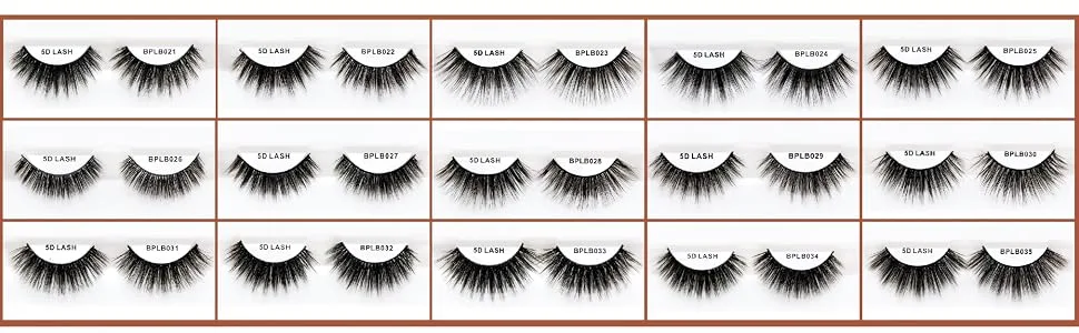BlackPink LashBomb Handmade Silk False Eyelashes 5D Lash Multi Dimensional Lightweight Eye Lashes (BPLB006) - BlackPink LashBomb Handmade Silk False Eyelashes 5D Lash Multi Dimensional Lightweight Eye Lashes