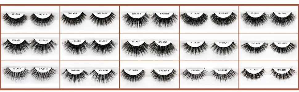 BlackPink LashBomb Handmade Silk False Eyelashes 5D Lash Multi Dimensional Lightweight Eye Lashes (BPLB006) - BlackPink LashBomb Handmade Silk False Eyelashes 5D Lash Multi Dimensional Lightweight Eye Lashes