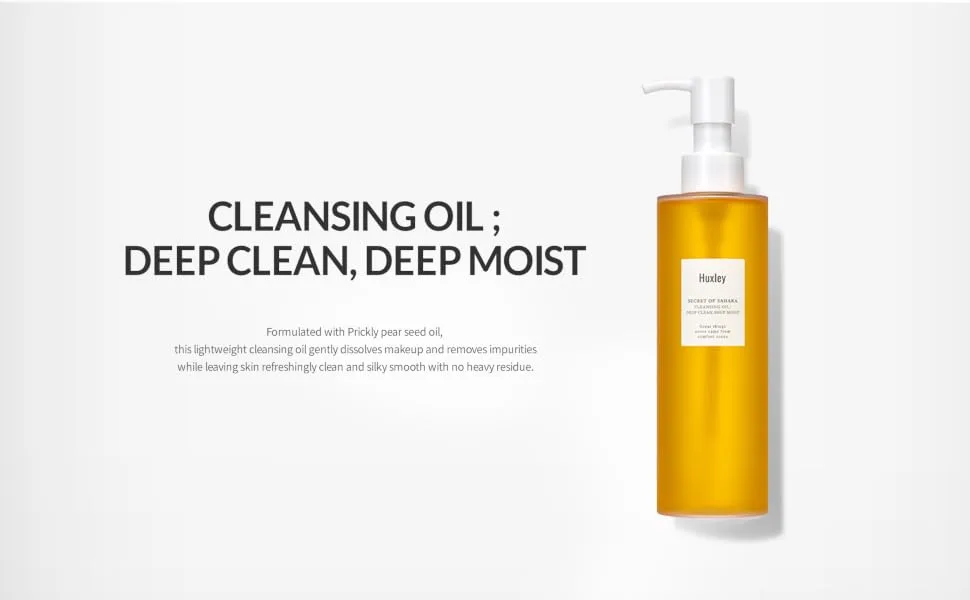 Huxley CLEANSING OIL : DEEP CLEAN DEEP MOIST - image 1