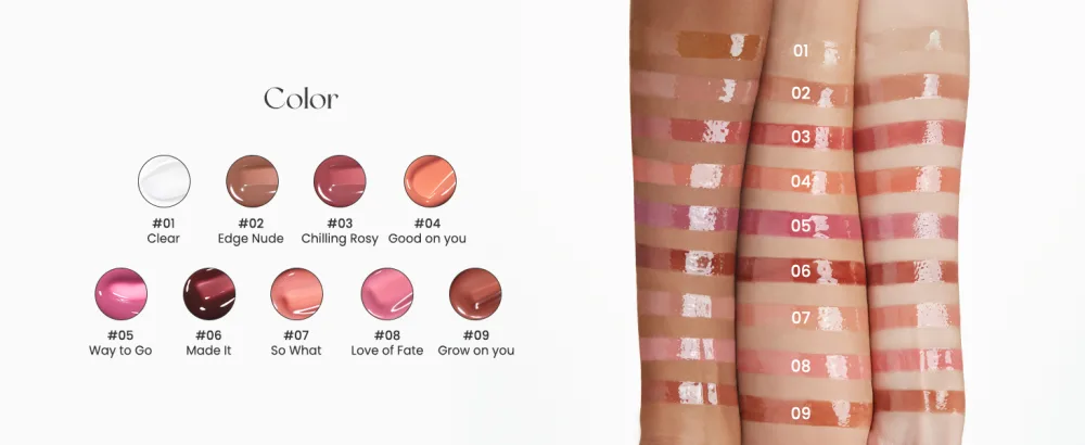 Peripera Ink Glasting Lip Gloss | Non-Sticky High-Shine 4XL Wand For Easy Application Comfortable Plumping Fuller-Looking Lips Moisturizing Long-Lasting Vegan (003 CHILLING ROSY) - lip gloss