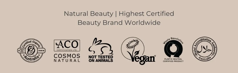 INIKA Organic Radiant Glow Veil - certification