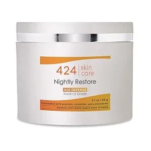 Nightly Restore - Dermatologist Tested & Recommended Anti-Aging Night Cream - Clinically Proven Formula 2.1 fl oz - nightly restore