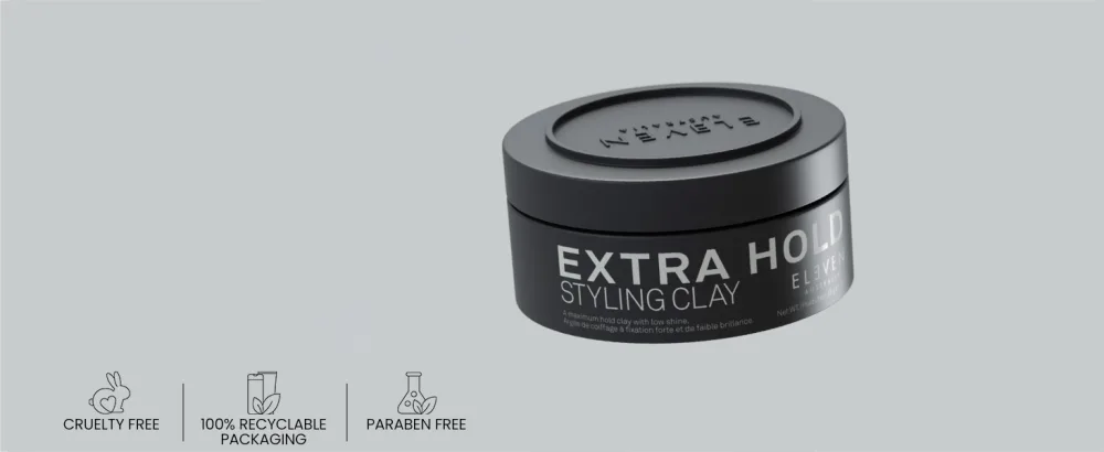 ELEVEN AUSTRALIA Strong Hold Styling Paste Perfect For Structured Short Hair Styling - 3 Oz - Extra Hold Regimen