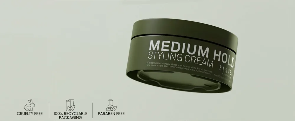 ELEVEN AUSTRALIA Strong Hold Styling Paste Perfect For Structured Short Hair Styling - 3 Oz - Medium Hold Regimen