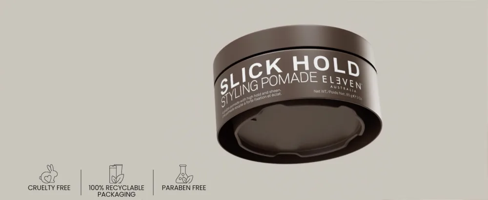 ELEVEN AUSTRALIA Medium Hold Styling Cream Create Shape With a Natural Shine - 3 Oz - Slick Hold Pomade