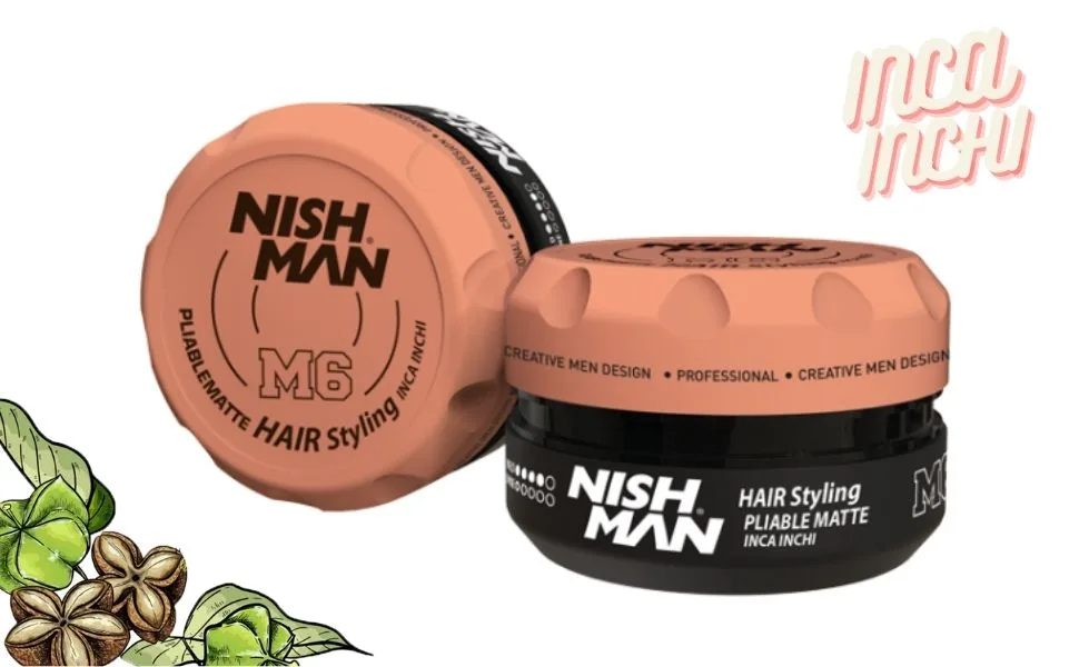 nishman Hair Styling Series (Inca Inchi Wax M6 100ml) - product information 28