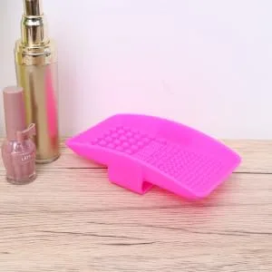 1pc Makeup Brush Cleaning Tool Brush Cleaning Pad Brush Cleaner Brush Washing Mat - product information 11