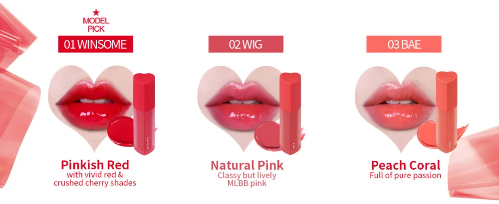 HOLIKA HOLIKA Heart Crush Glow Tint Air (Sing) - product information 13