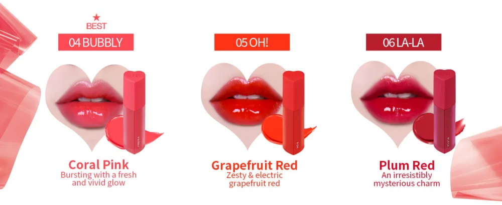 HOLIKA HOLIKA Heart Crush Glow Tint Air (Sing) - product information 14