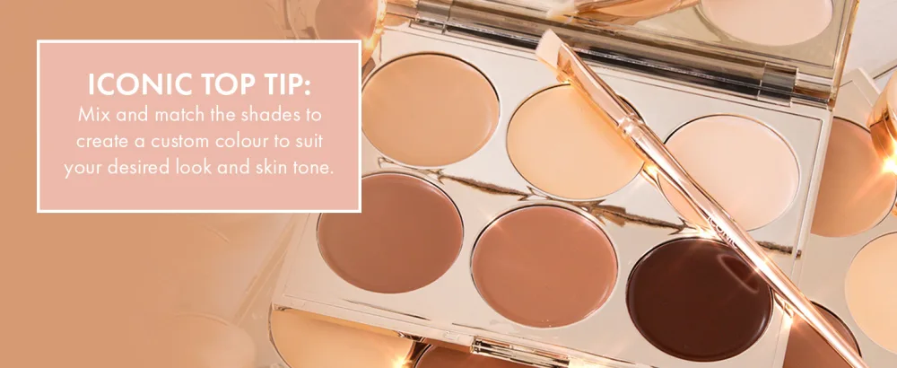 ICONIC LONDON Multi Use Sculpting Palette | Contour Conceal and Highlight Medium Coverage Cruelty-Free Vegan Makeup 0.42 oz - desktop