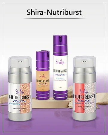 Shira Organic Face Essentials Combo Ester C-Collagen Moisturizer 50ml Instant lift Collagen Eye Serum 30ml - Shira-Nutriburst