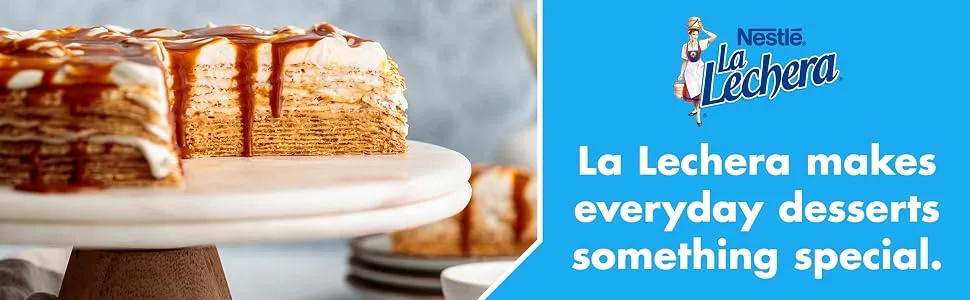Nestle La Lechera Authentic Dulce de Leche Milk-Based Caramel - La Lechera makes everyday desserts something special.