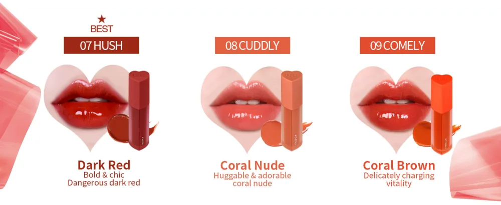 HOLIKA HOLIKA Heart Crush Glow Tint Air (Bae) - product information 15