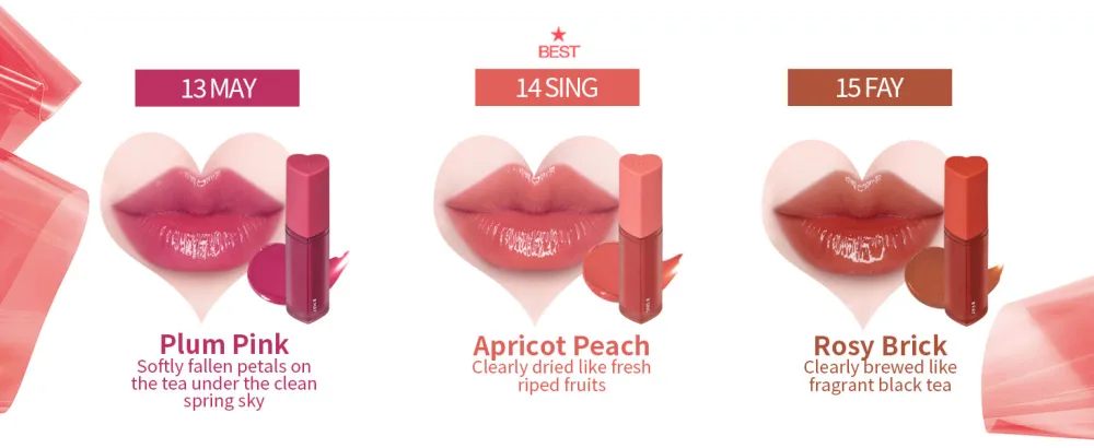 HOLIKA HOLIKA Heart Crush Glow Tint Air (Bae) - product information 17
