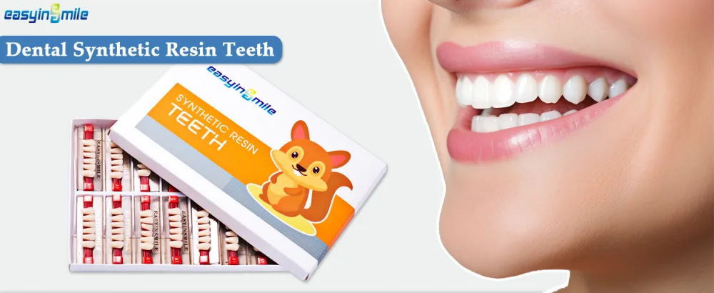 Dental Synthetic Resin Teeth A2 A3 False Upper Lower Teeth Replacement Dentures for Halloween (A2 Full Set 438+U38+32) Full Set 438+U38+32 A2 - dental resin teeth