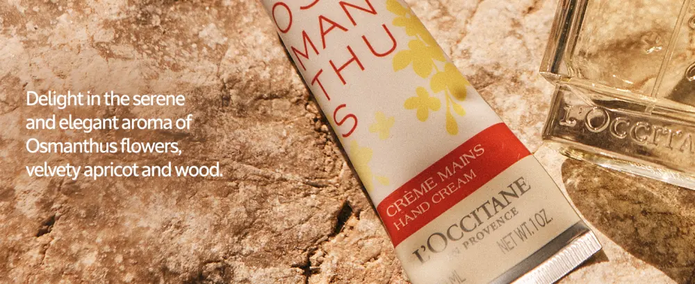 L'OCCITANE Osmanthus Hand Cream: Moisturizes Dry Hands Softens Skin With Shea Butter Vegan - Osmanthus Hand Cream