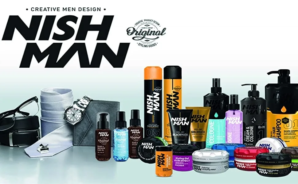 Nishman Beard & Mustache Care Series (Beard and Mustache Shampoo 200ml) - product information 28