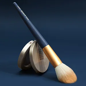MAANGE Makeup Brushes Premium Synthetic Makeup Brush Set Professional Blush Contour Eye Make Up Brush Kit (Blue) - high quality makeup brush