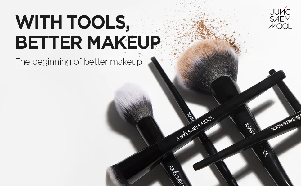  JUNGSAEMMOOL OFFICIAL Masterclass Corrector Brush | Makeup Artist Brand | Synthetic Concealer Brush | Flawless Application Corrector/Concealer Brush - Key Visuals