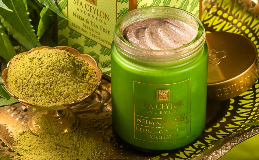 SPA CEYLON NEEM & TEA TREE - Refining Natural Exfoliator - Product Image