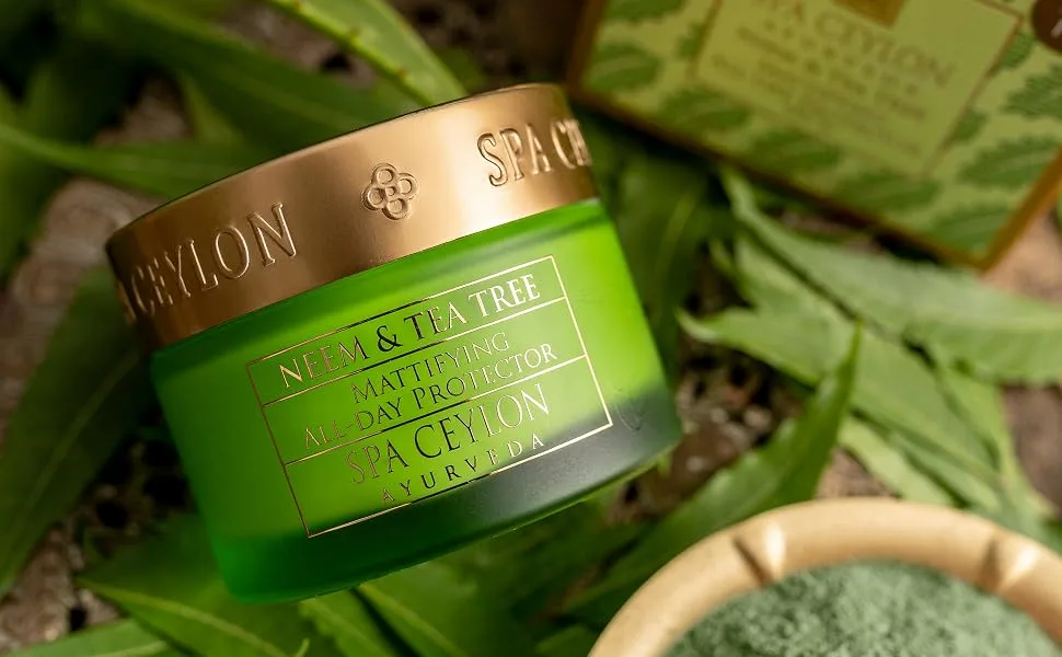 SPA CEYLON NEEM & TEA TREE - Mattifying All - day Protector SPF 5+ - Product Image