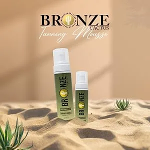 Caramel Cream Tanning Mousse | Easy Application & Instant Gratification | Dries Immediately Without Leaving You Sticky | Non-Scented Streak Free - Tanning Mousse