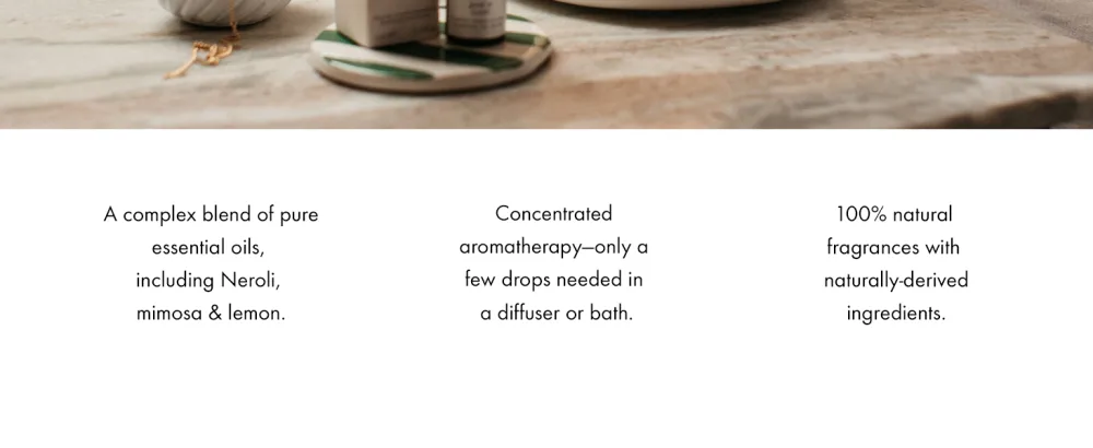 NEOM - Happiness Essential Oil Blend 10ml | Neroli Mimosa & Lemon | Scent to Make You Happy Range | 100% Natural Fragrance - HAPPINESS EOB DT3
