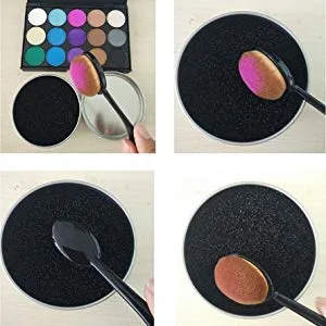 Pinkiou Makeup Brushes Color Removal Cleaner Sponge + Switch Armband Cleaner Arm Sponge 2 in 1 Set - makeup color removal