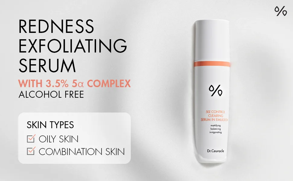 Dr.Ceuracle 5 Control Clearing Serum In Emulsion 100ml - 5 ALPHA EMULSION
