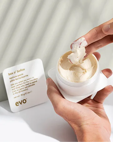 EVO Gangsta Grip Bonding Resin - Strong Hold Styling Gel - Adds Shine & Ultimate Style Control - 200ml / 6.8fl.oz - texture paste box o bollox