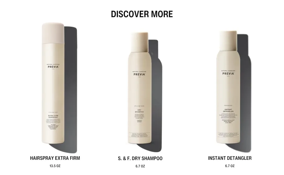 PREVIA Style And Finish Extra Firm Styling Mousse 300 ml - PREVIA STYLING