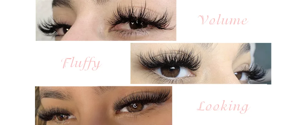 EMEDA 3D Effect Easy Fan Volume Lash Extensions Easy Fan 2D 10D Eyelash Extension D Curl 0.05 8-15mm Mixed Tray (0.05D MIX) - easy fans