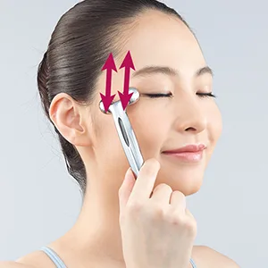 ReFa S Carat RAY -Deluxe Eye Lip & Forehead Roller | Push-Point Tip and Petite Sized Facial Roller - Side Eye Care , refa