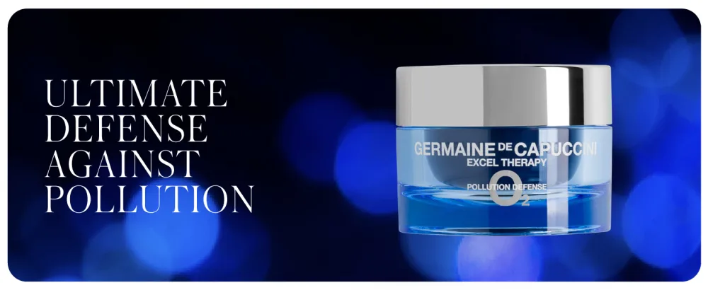Germaine de Capuccini - Excel Therapy O2 I Anti-Pollution Oxygenating Cream - Anti-Aging Moisturizing Cream - Defends the skin against pollution - UV - Blue Light - 50 ml - Germaine de Capuccini Excel Therapy O2, pollution defense