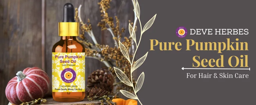 d ve herbes Pure Pumpkin Seed Oil (Cucurbita pepo) Cold Pressed 100ml (3.38 oz) - Pumpkin Seed